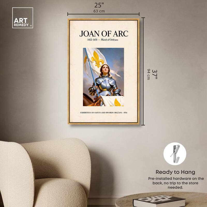 Maid of Orleans Canvas by Art Remedy