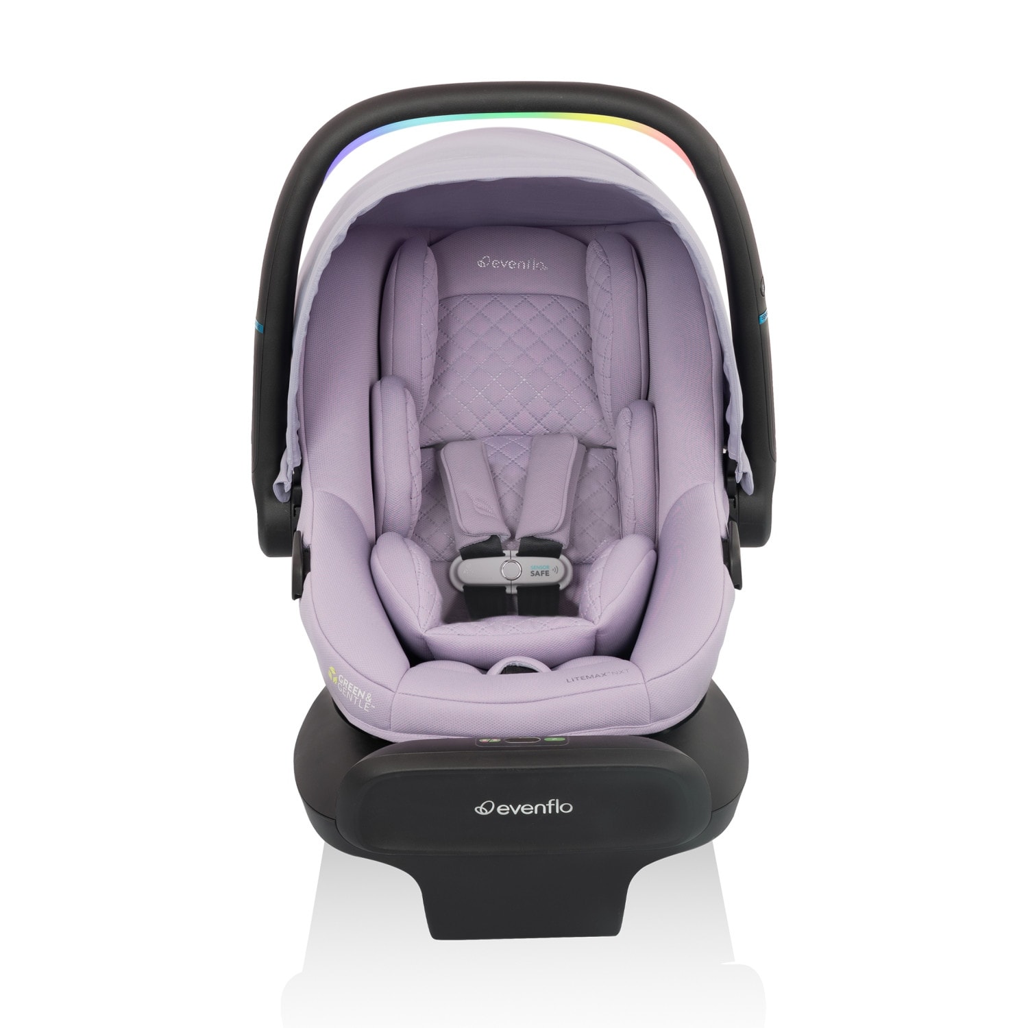Evenflo Revolve180 LiteMax NXT Rotational Infant Car Seat with SensorySoothe