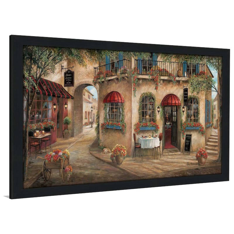 "Ginos Pizzaria" by Ruane Manning Print on Acrylic
