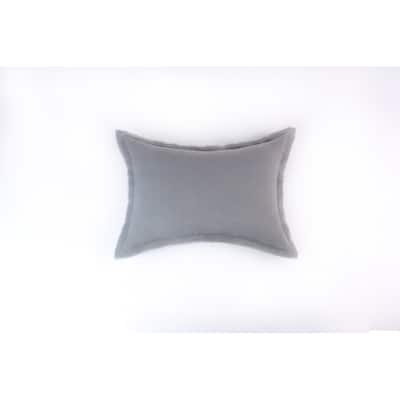 Brisbane Linen Sham, Eternal Grey, Standard
