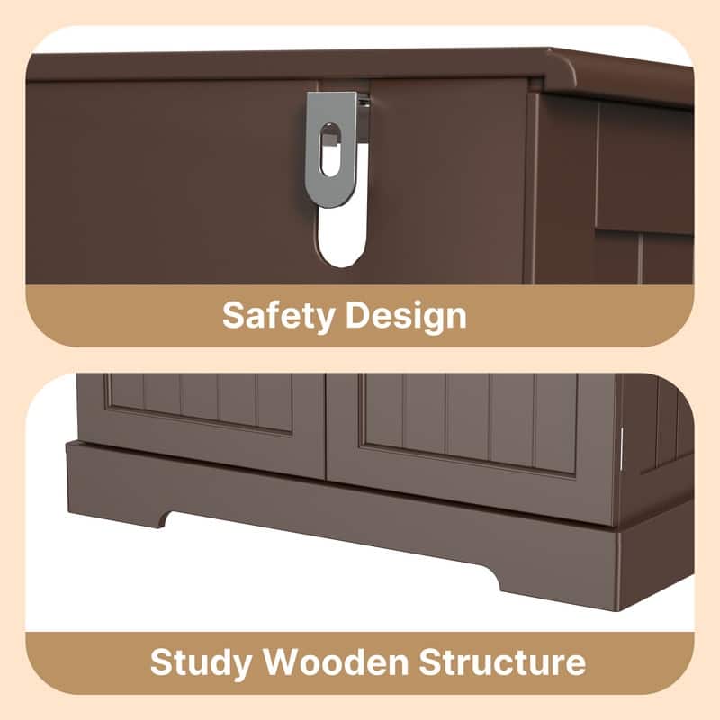 71" Freestanding Modern 4 Doors Kitchen Storage Pantry Cabinet with Shelves and Drawers Tall Kitchen Storage Cabinet Organizer