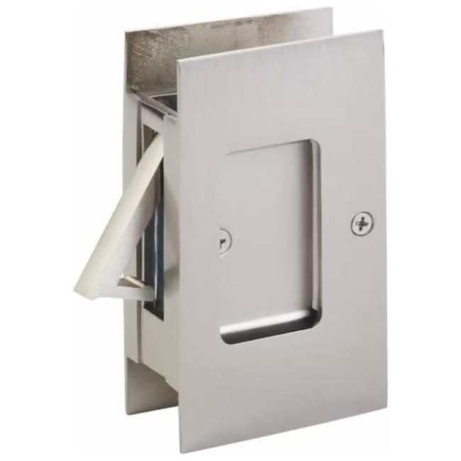 Emtek 2107 Modern Rectangular Passage Pocket Door Lock