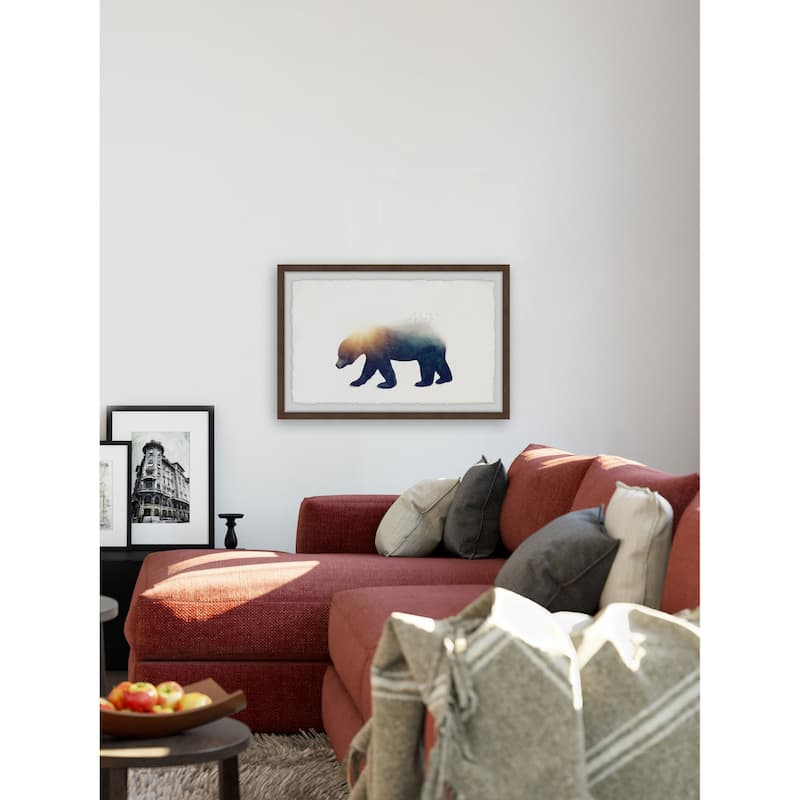 'Sun Bear' Framed Painting Print