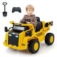 preview thumbnail 10 of 8, Costway Kids Ride on Dump Truck with 2.4G Remote Control Working - See Details