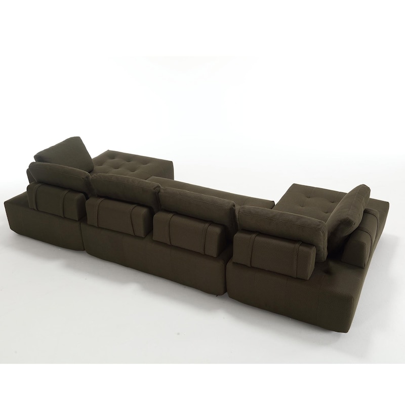 138.5 "Modular Combination Sofa U-shaped Sofa