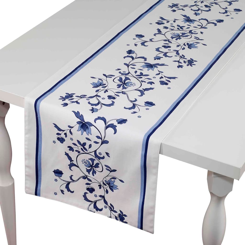 Spode® Blue Portofino 14" x 72" Runner - RNR 72"