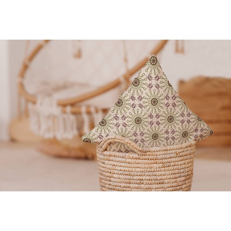 Sun Tile Decorative Throw Pillow