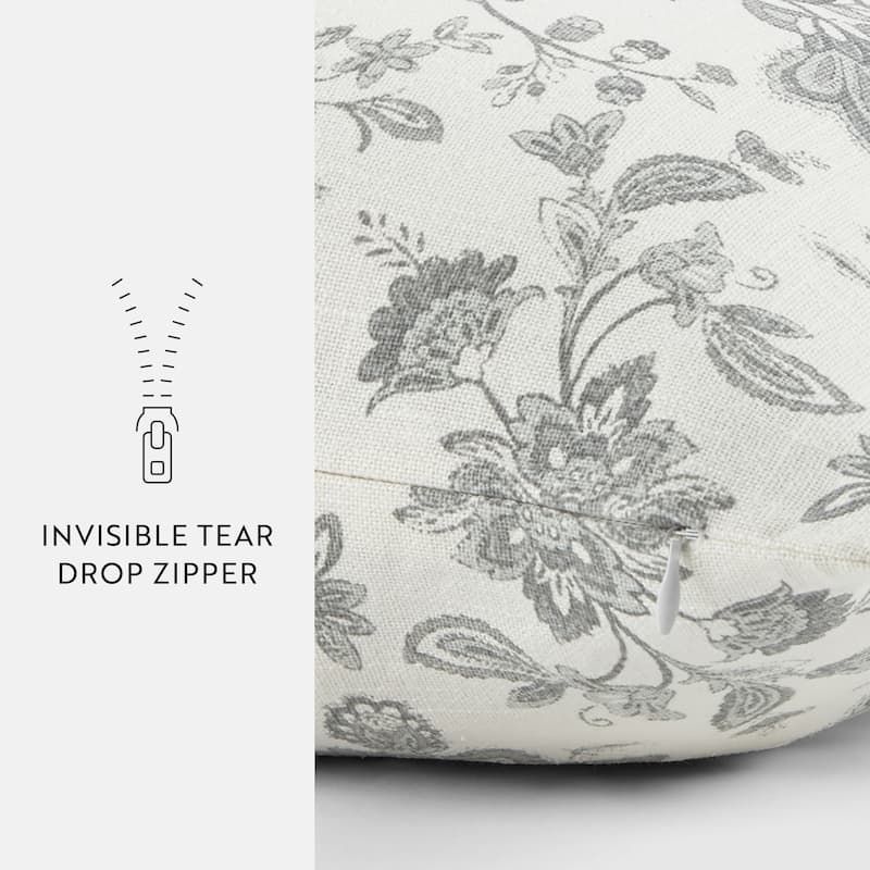 2-Pack Decor Throw Pillows Seed Stitch Knit with Cotton Patterns in Jacobean