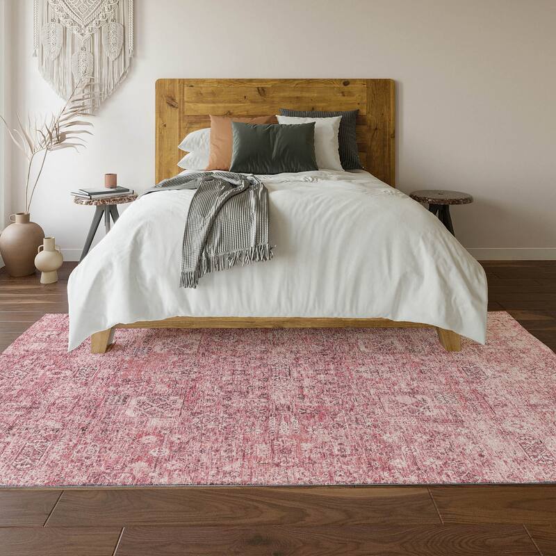 Premium Washable Super Soft Vintage Traditional Mayfield Rug