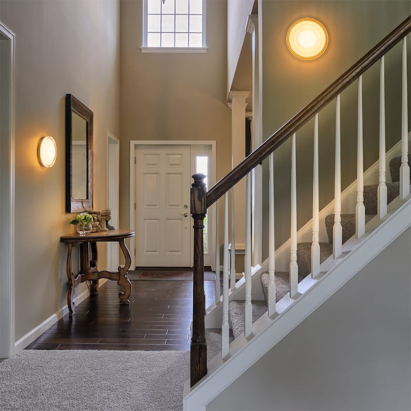 Modern Gold 1-Light Integrated LED Flush Mount Ceiling Light