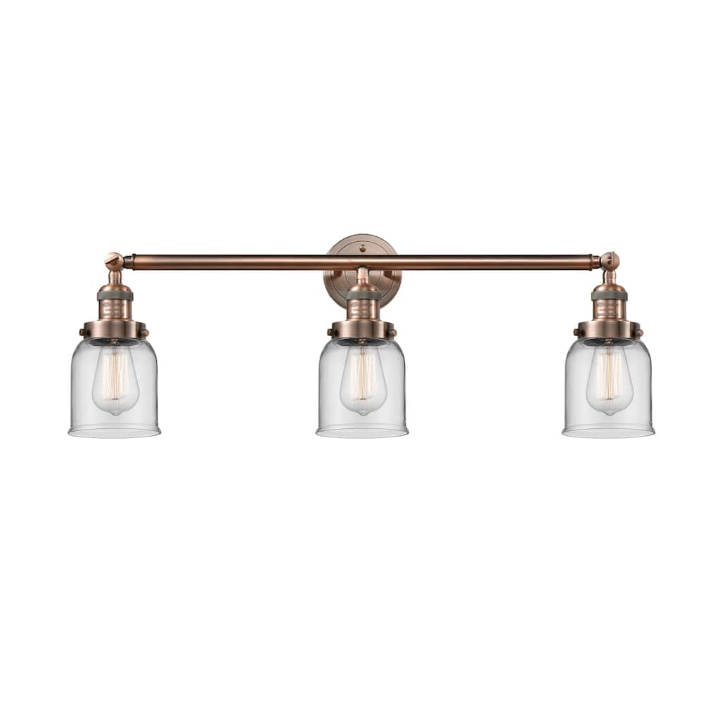 Innovations Lighting Bell - 3 Light 30" Bath Vanity Light