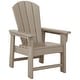 preview thumbnail 183 of 194, Laguna Kids Outdoor Poly Adirondack Chair Weathered Wood