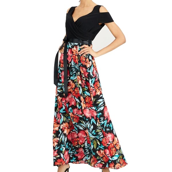 size 16 maxi dress with sleeves