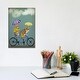 preview thumbnail 1 of 1, iCanvas "English Bulldog Tandem" by Fab Funky Canvas Print 12x8x0.75