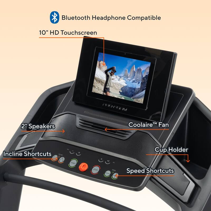 ProForm Carbon Pro 2000 Treadmill with 10" Touchscreen