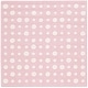 preview thumbnail 4 of 24, SAFAVIEH Handmade Kids Nessie Dots Wool Rug 5' Square - Pink/Ivory - Square