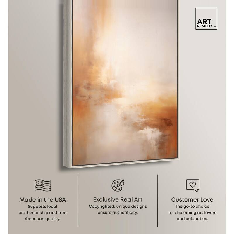 Dusky Dunes Canvas by Art Remedy