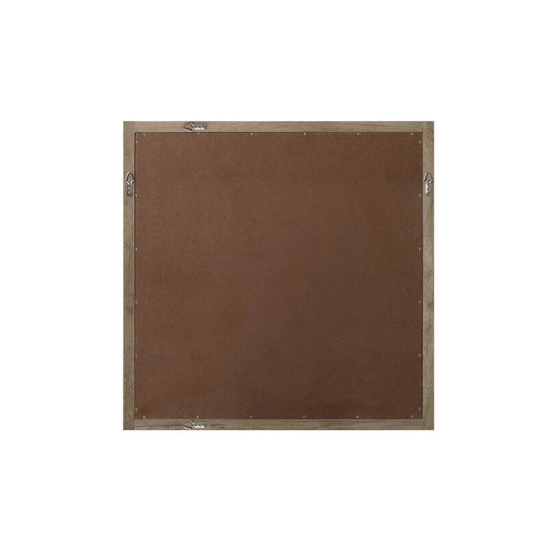 Solene Wooden Square Mirror 36 x 36 - 36" x 36"