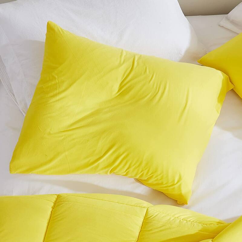 Summertime - Coma Inducer® Pillow Sham - Illuminating Yellow - King Sham
