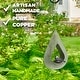 preview thumbnail 5 of 3, Good Directions Rain Drop Fly-Thru Copper Bird Feeder, Verde Finish