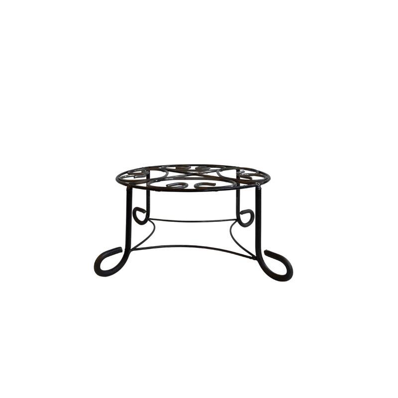 Rustic Arrow Wrought Iron Planter Stand