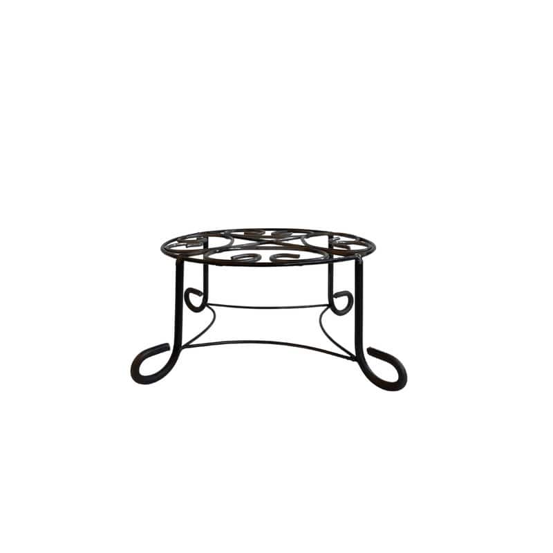Rustic Arrow Wrought Iron Planter Stand