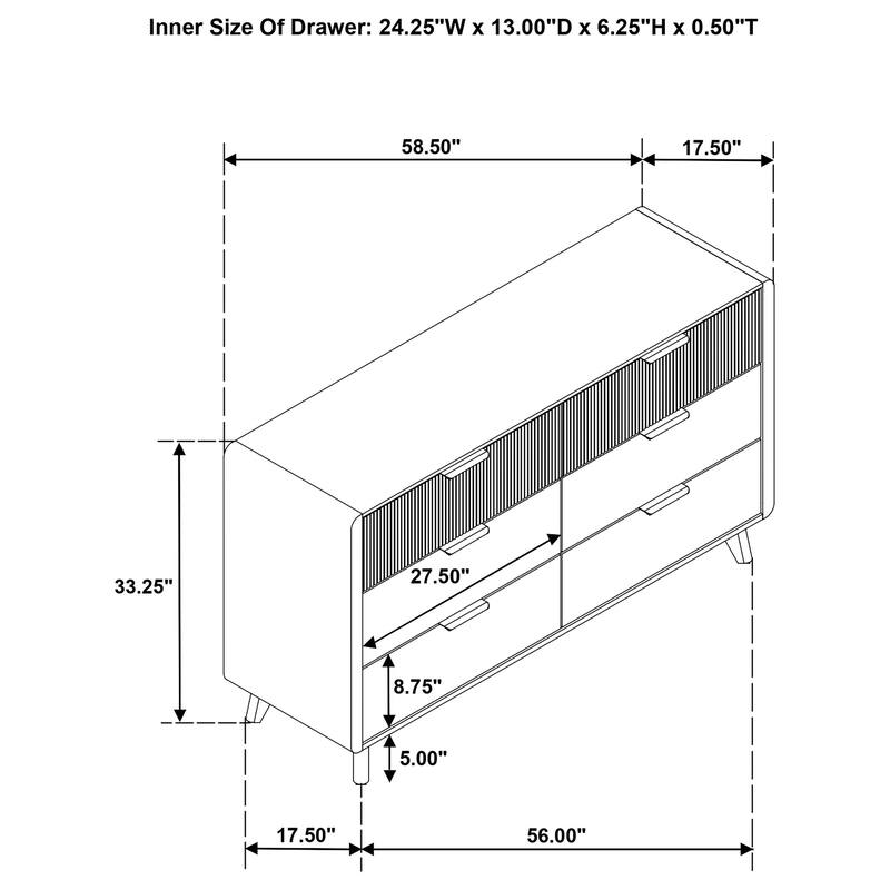 Bennett Bedroom Set Light Oak