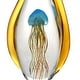 preview thumbnail 4 of 3, Jellyfish Handcrafted Art Glass Figurine