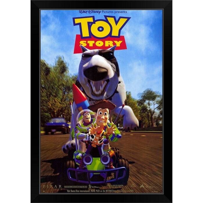 "Toy Story (1995)" Black Framed Print