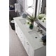 preview thumbnail 25 of 33, James Martin Vanities Palisades 72" Double Vanity, Bright White
