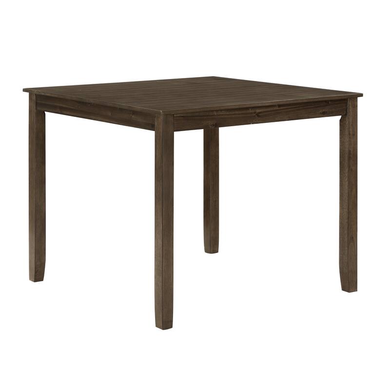 5PC Dining Set Table and 4 Side Chairs X-Back Design Kitchen Wooden Transitional Breakfast