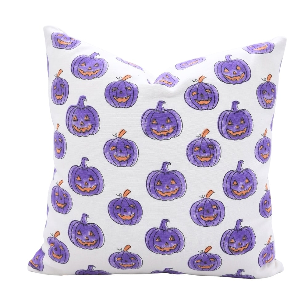 Fabdivine Handmade Block Print Cotton Green Pillow Cover Perfect for Halloween