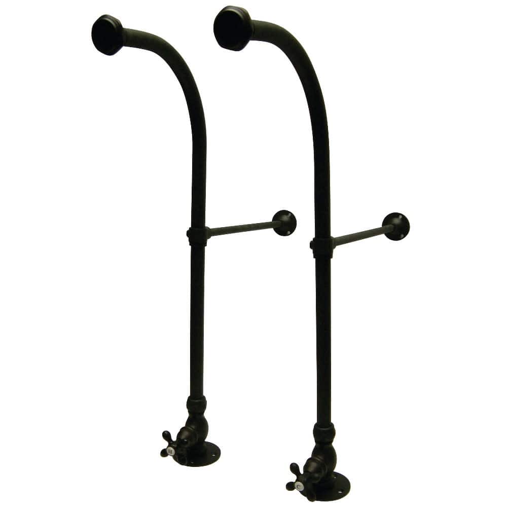 Kingston Brass Vintage Rigid Freestanding Supply Lines with Metal
