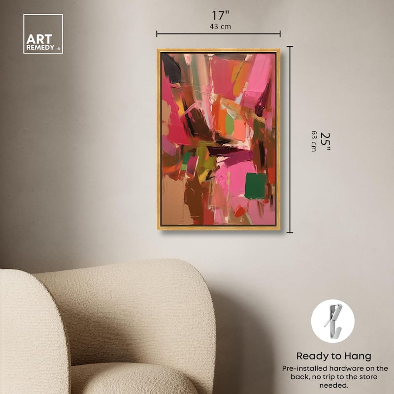 Impulse and Instinct Canvas by Art Remedy