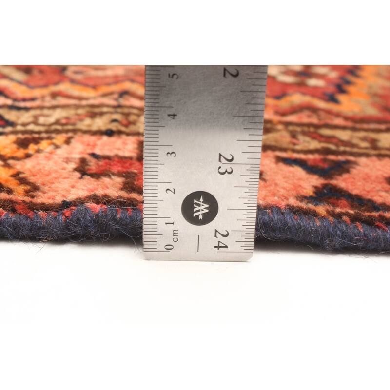 ECARPETGALLERY Hand-knotted Andelz Red Wool Rug - 3'2 x 6'2