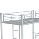 preview thumbnail 12 of 31, Bunk Bed Twin Over Twin Size with Ladder and high Guardrail, Able to Split, Metal Bunk Bed, Storage Space, Noise Free,