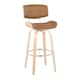 Option Camel Faux Leather/Natural/Chrome