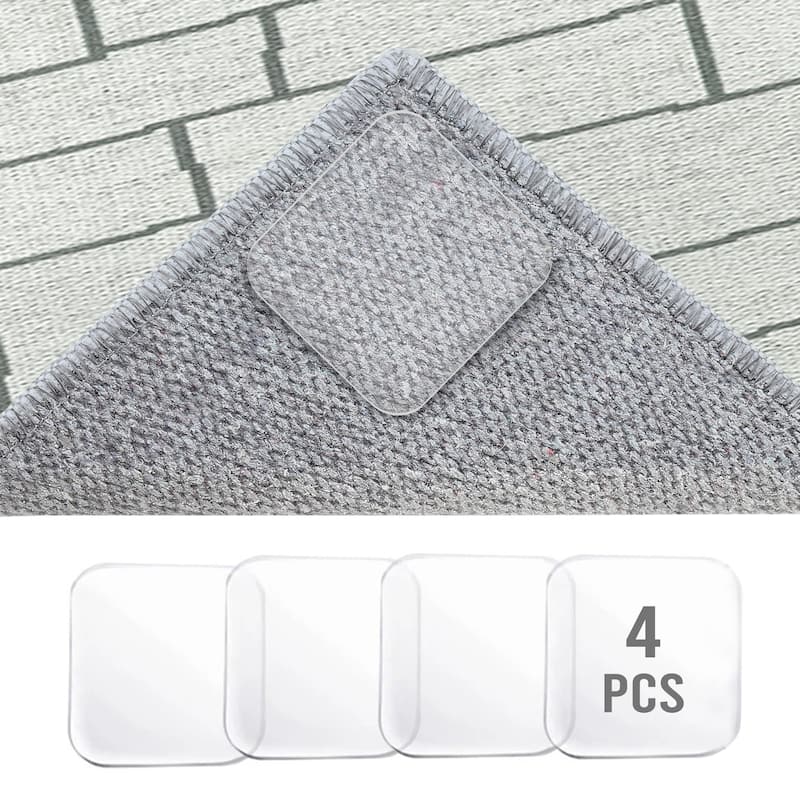 SussexHome Non-Skid Ultra-Thin Area Rugs for Laundry Room, Entryway, Bathroom and Kitchen - Washable Multipurpose Floor Mat