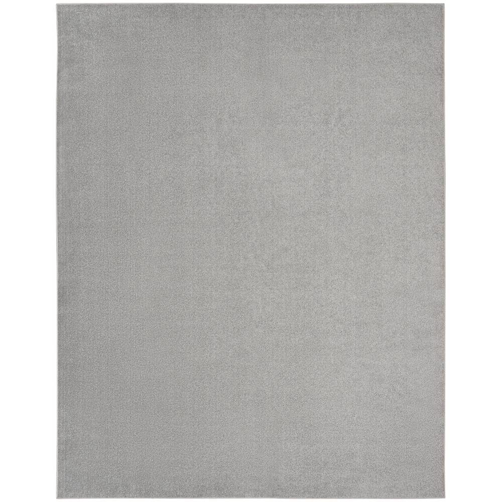 Nourison Essentials Solid Contemporary Indoor/Outdoor Area Rug