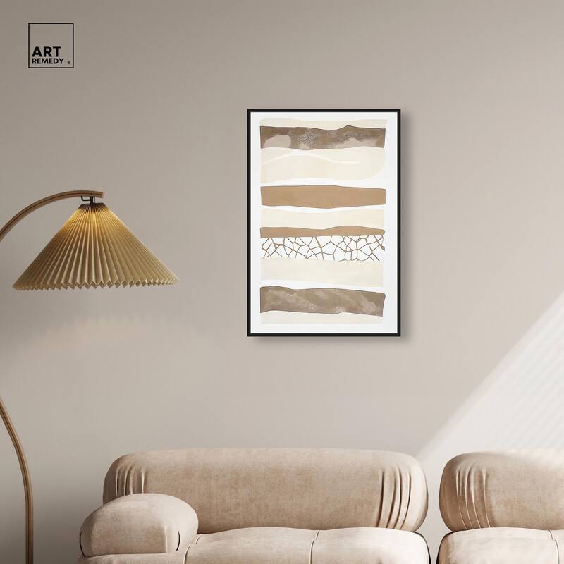 Relief Rifts II Canvas by Art Remedy