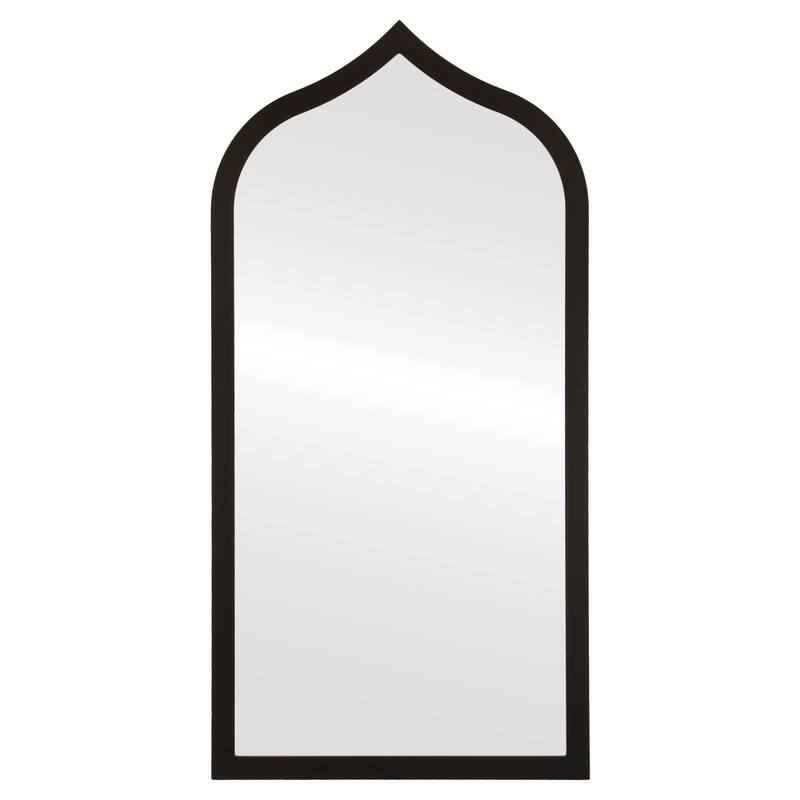 Tyler Framed Full Length Mirror - Teardrop Cathedral - 23.4x47.4 - Rubbed Bronze