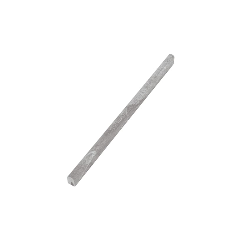TileHQ 1/2" x 12" Polished Marble Pencil Trim (Sold By the Piece)