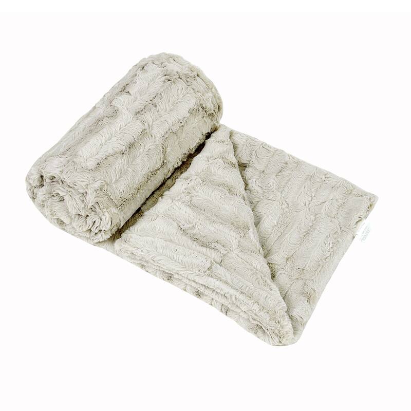 Saga Double Sided FauxFur Throw