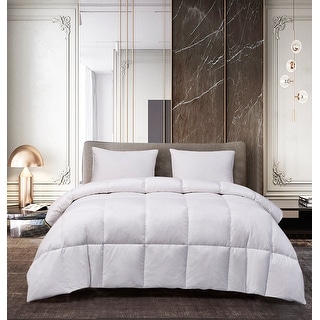 White Goose Down And Feather Comforter 