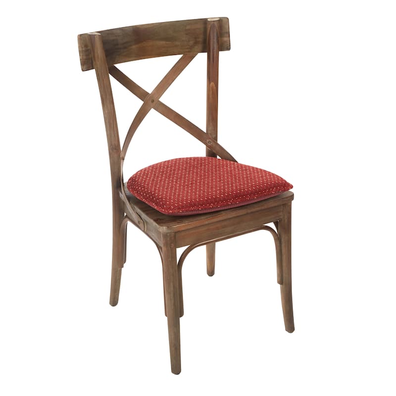 Klear Vu Raindrops Dining Chair Cushion Set