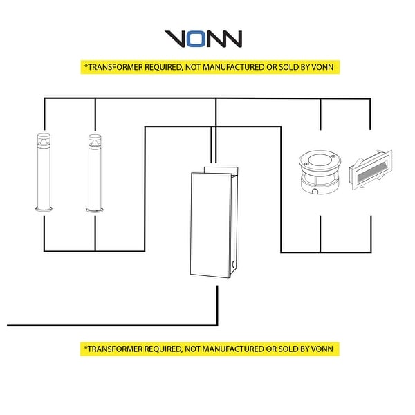 VONN Lighting 5" Modern VOI19018SS Low-Voltage 3-Watt Integrated LED Outdoor In-Ground Light