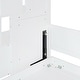preview thumbnail 36 of 36, Full Size Convertible Murphy Bunk Bed with Hydraulic Lift, Built-In Desk, Storage Staircase