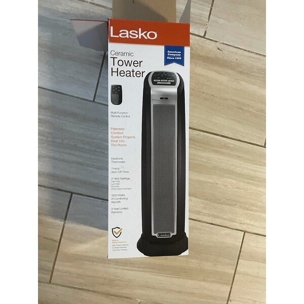 Lasko 5790 Ceramic Tower Heater with Remote Control - Bed Bath u0026 Beyond -  8279269