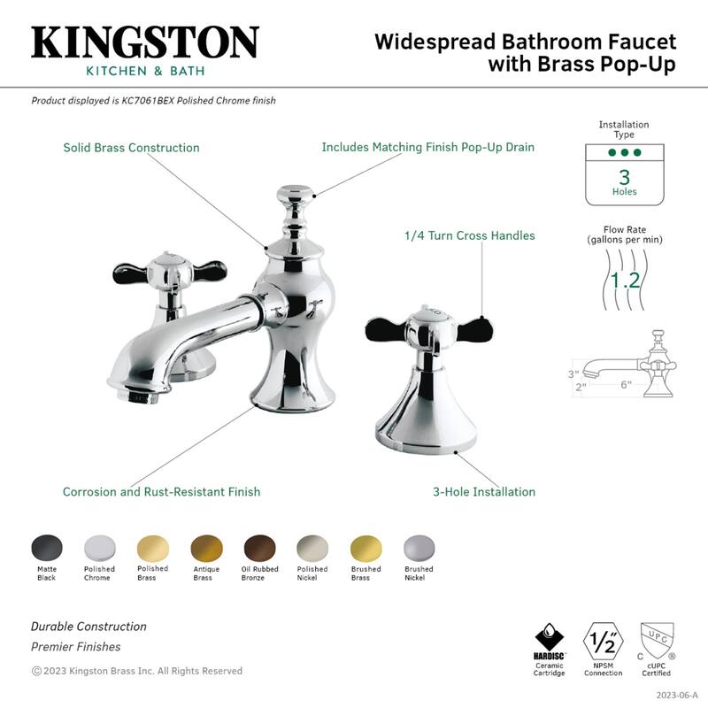 Essex 8 in. Widespread Bathroom Faucet