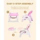 preview thumbnail 15 of 16, Baby High Chair,3 in 1 Highchair, Convertible Toddler Eating Chair for 6 Months to 6 Years, with Adjustable Tray